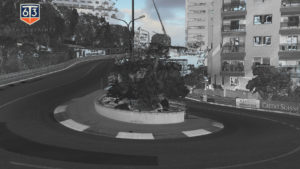 Pointcloud of Monaco Formula 1 track