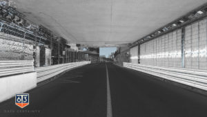 Pointcloud of Monaco Formula 1 track